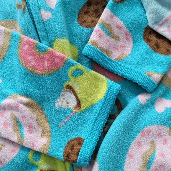 Cozy Kids Pajamas Set - Pink, Blue, and Pink Stripes - Picture 9 of 14